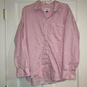 American Eagle Long Sleeve Button Down Top